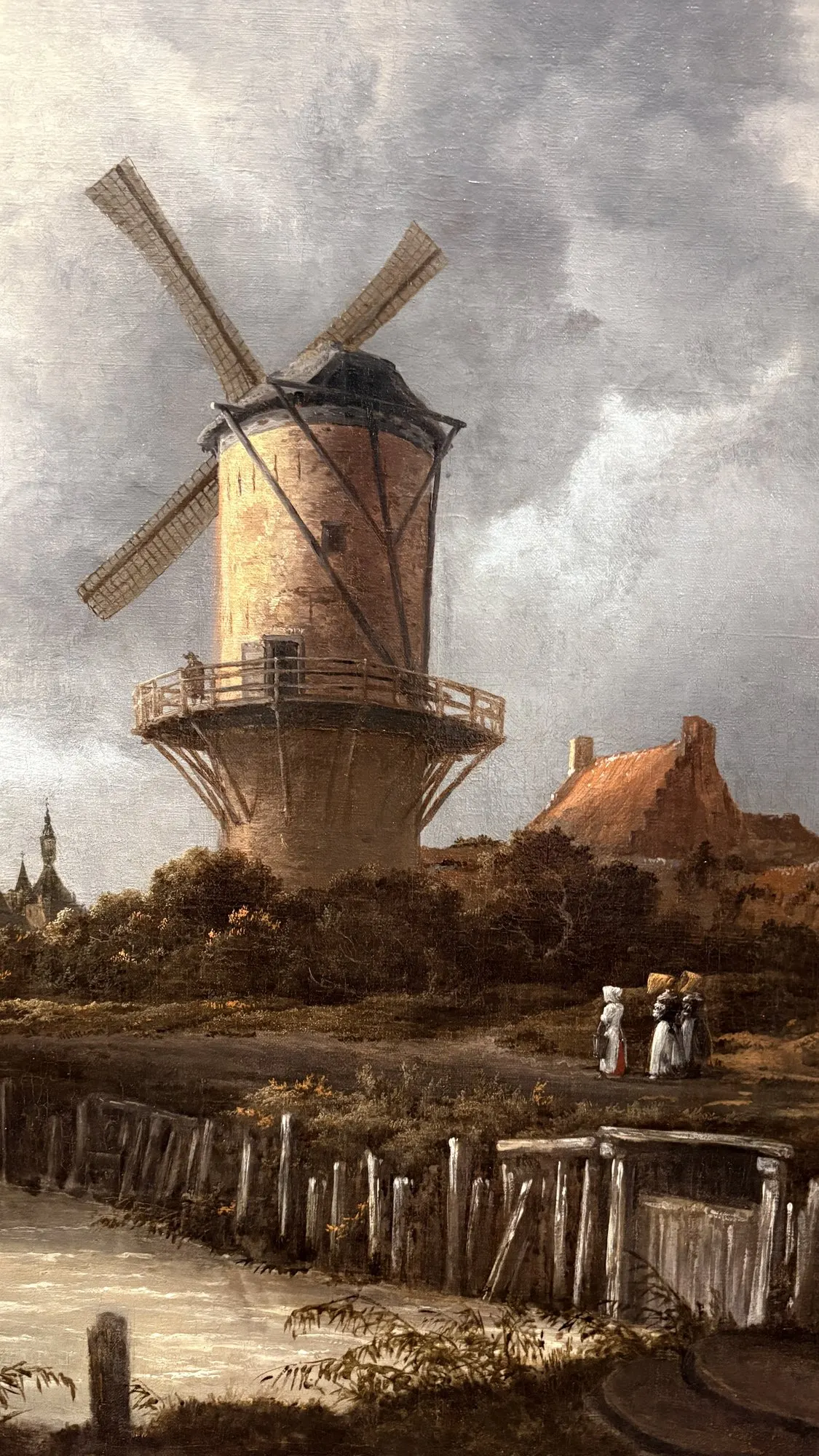 The Windmill at Wijk bij Duurstede under a storm sky, Jacob van Ruisdael