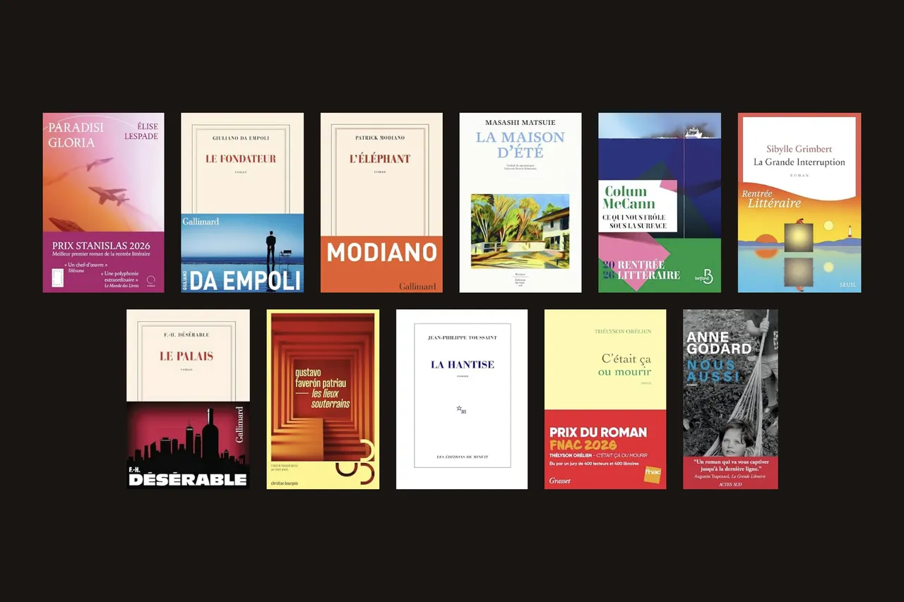 Les couvertures des romans lus cette année