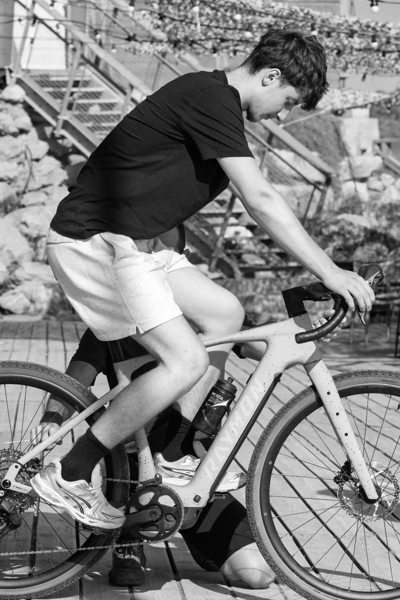 Moteur Bosch Performance Line SX sur un gravel Raymon, Gruissan